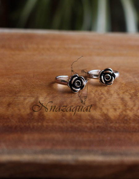 Pure silver toe rings SS 573