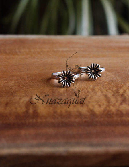 Pure silver toe rings SS 574