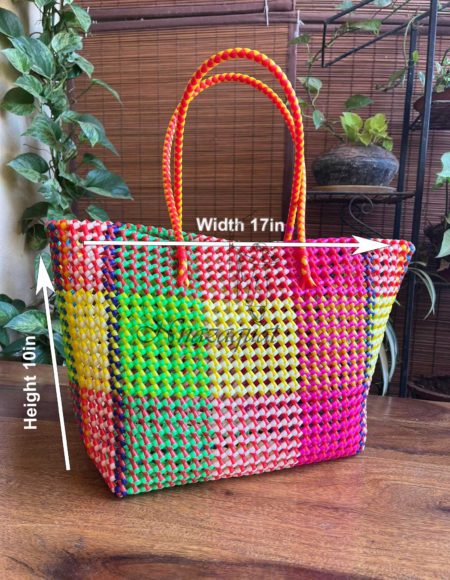 Knotted wire basket M