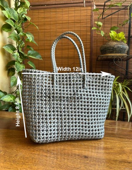 Knotted wire basket S