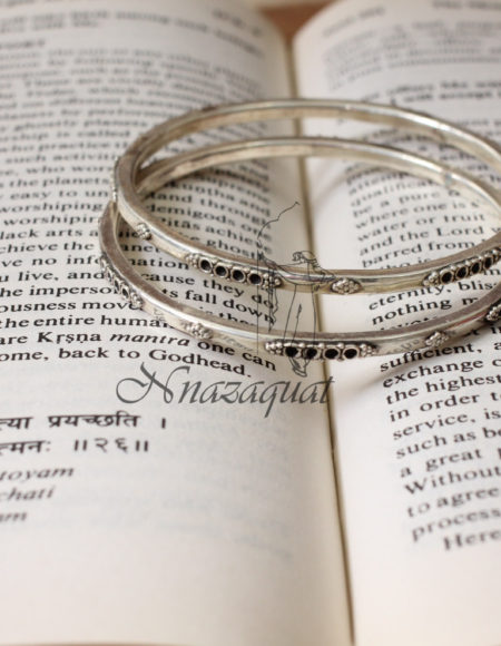 Pure silver hand crafted bangles SS 871