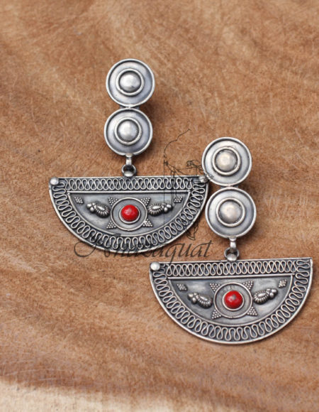 Pure silver earrings SS 917
