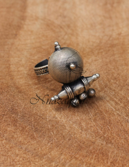 Pure silver finger ring SS 919