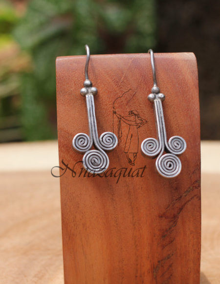 Pure silver earrings SS 923