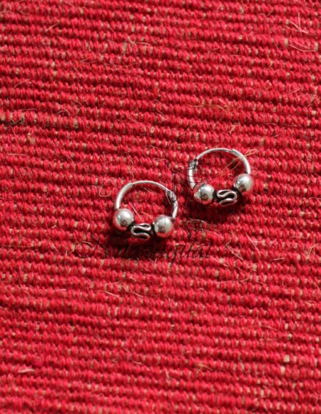 Pure Silver Hoop SS 1067