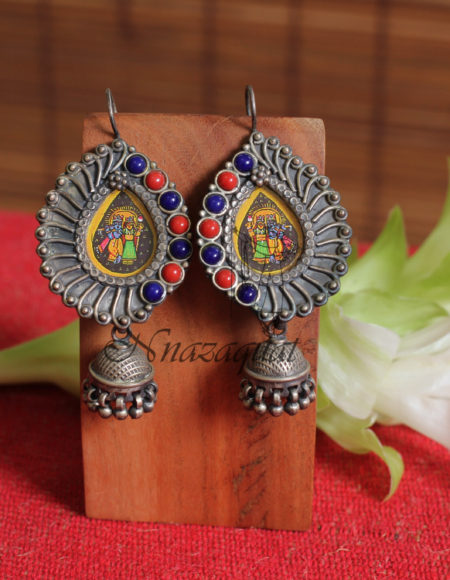 Pure silver earrings SS 1084