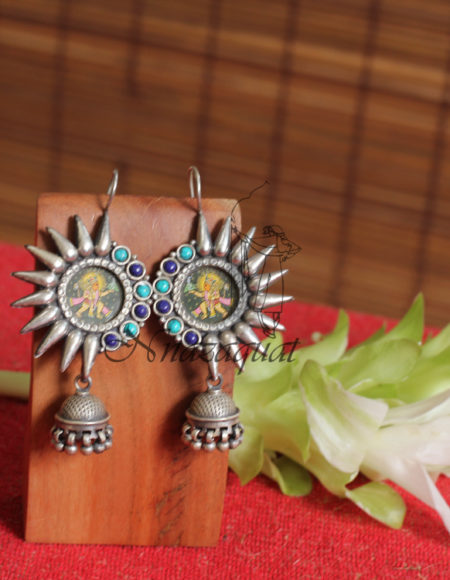 Pure silver earrings SS 1085