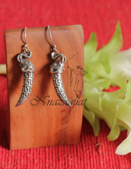 Pure silver earrings SS 1096