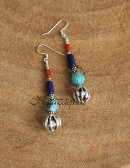 Pure silver handcrafted earrings SS 1107