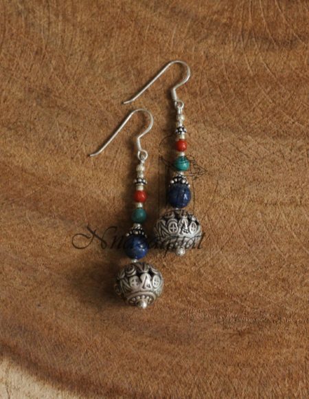 Pure silver handcrafted earrings SS 1108