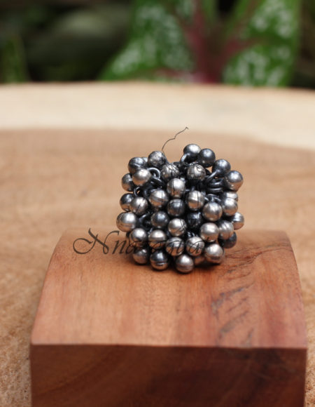 Pure silver finger ring SS 933