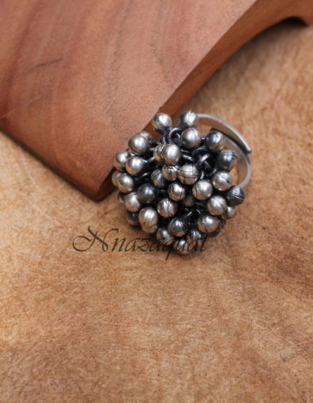 Pure silver finger ring SS 934