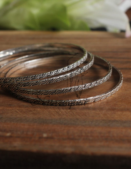 Pure silver bangles SS 949