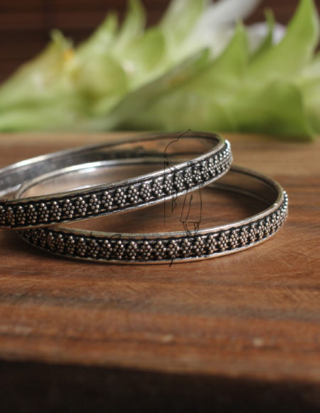 Pure silver bangles SS 955