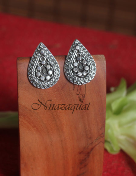 Pure silver ear studs SS 968