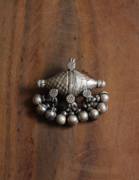 Pure silver ghungroo pendent SS 996