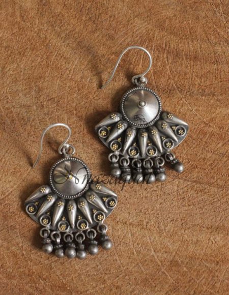 Pure silver earrings SS 1136