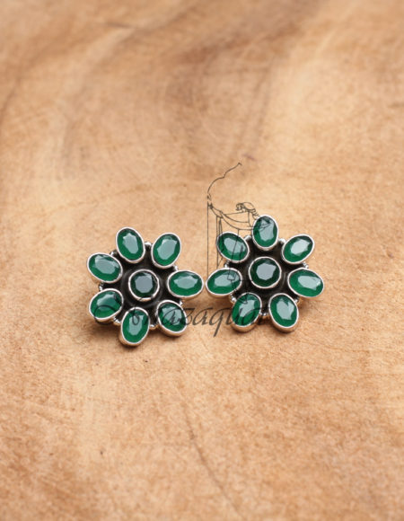 Pure silver stud earrings SS 1218