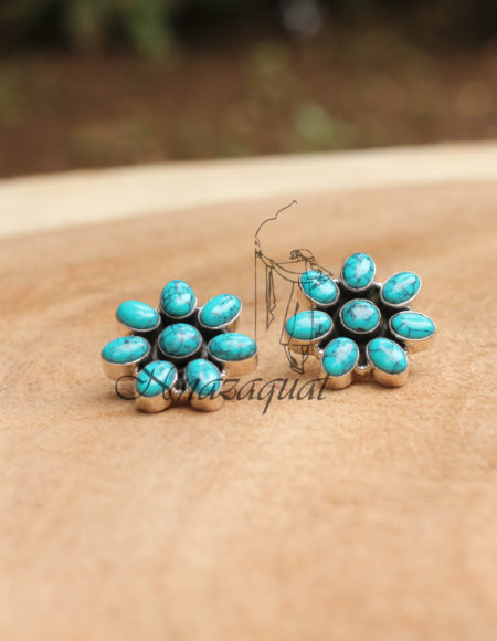 Pure silver stud earrings SS 1218t