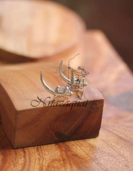 Pure silver handcrafted earrings SS 1377