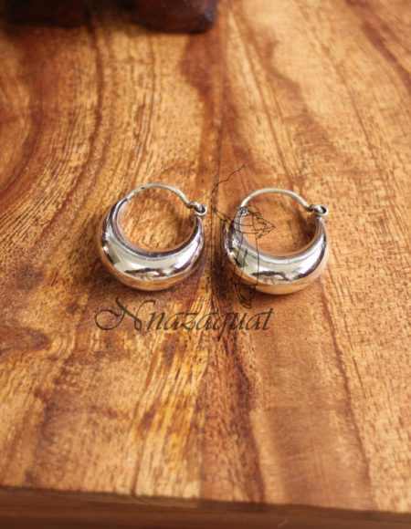 Pure Silver Hoop SS 1380