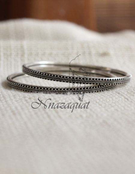 Pure silver rawa bangles SS 1475