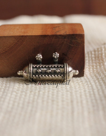 Pure silver studded pendant SS 1485