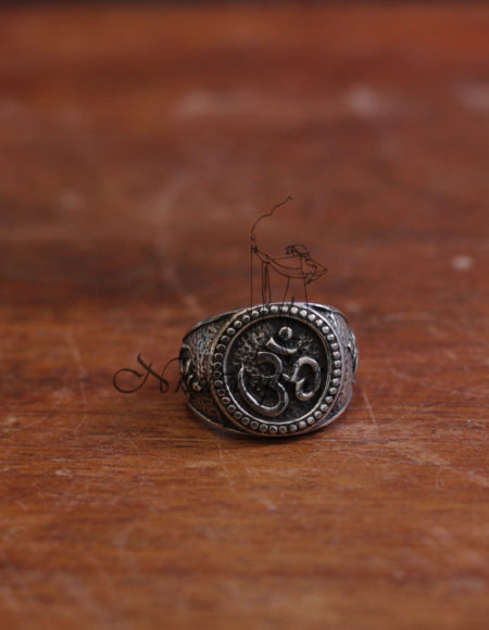 Pure silver Om ring SS 1598