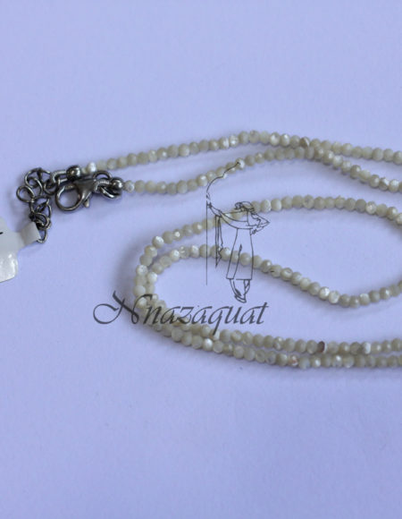 Mother of pearl handcrafted necklace SS 1752