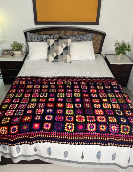 Crochet granny square blanket CR 5
