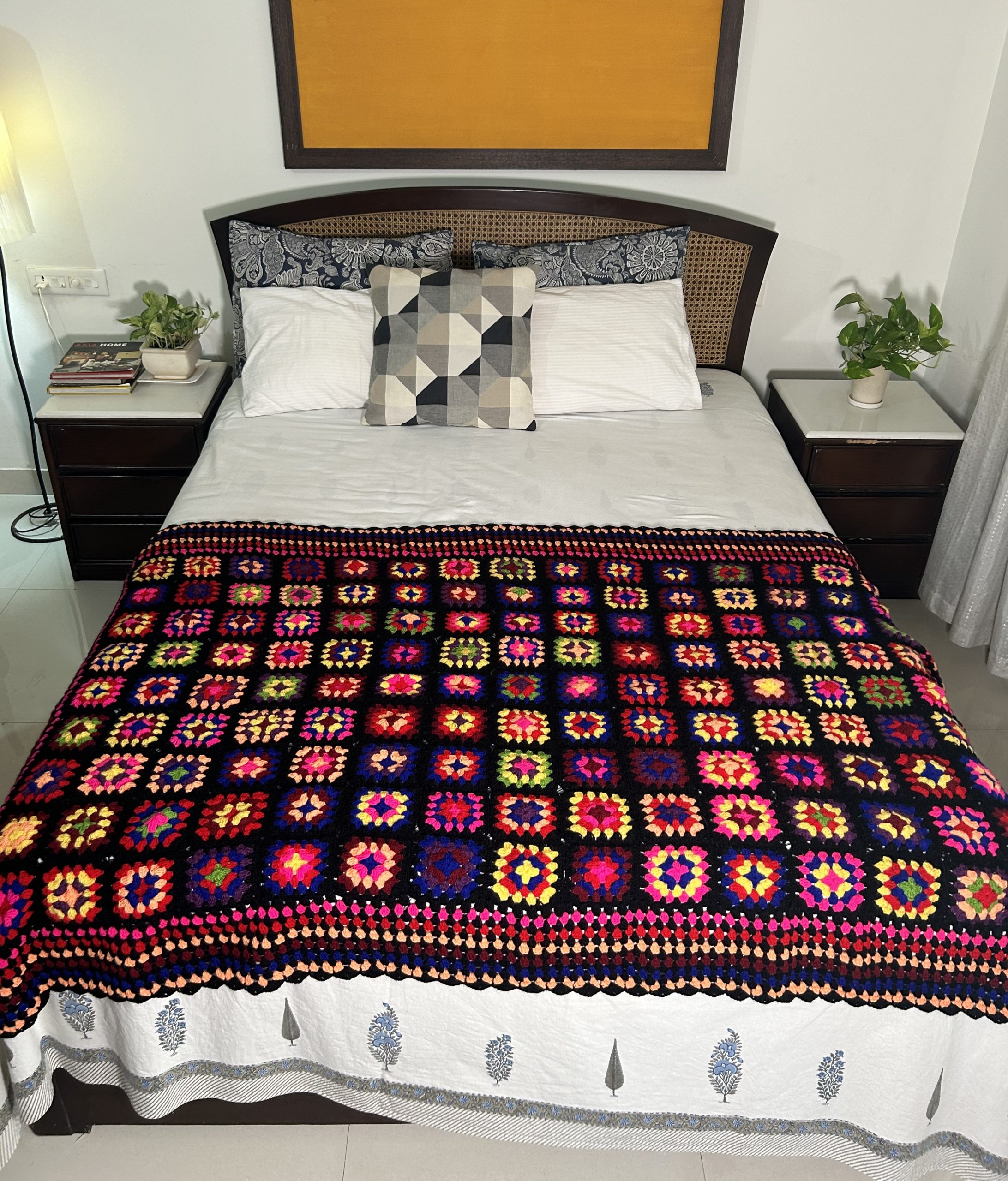 Crochet granny square blanket CR 5