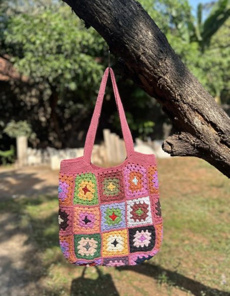 Multicolor Crochet Bag CR 9M