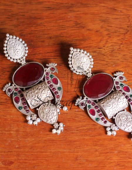 Silver lookalike Earring SLA 128M