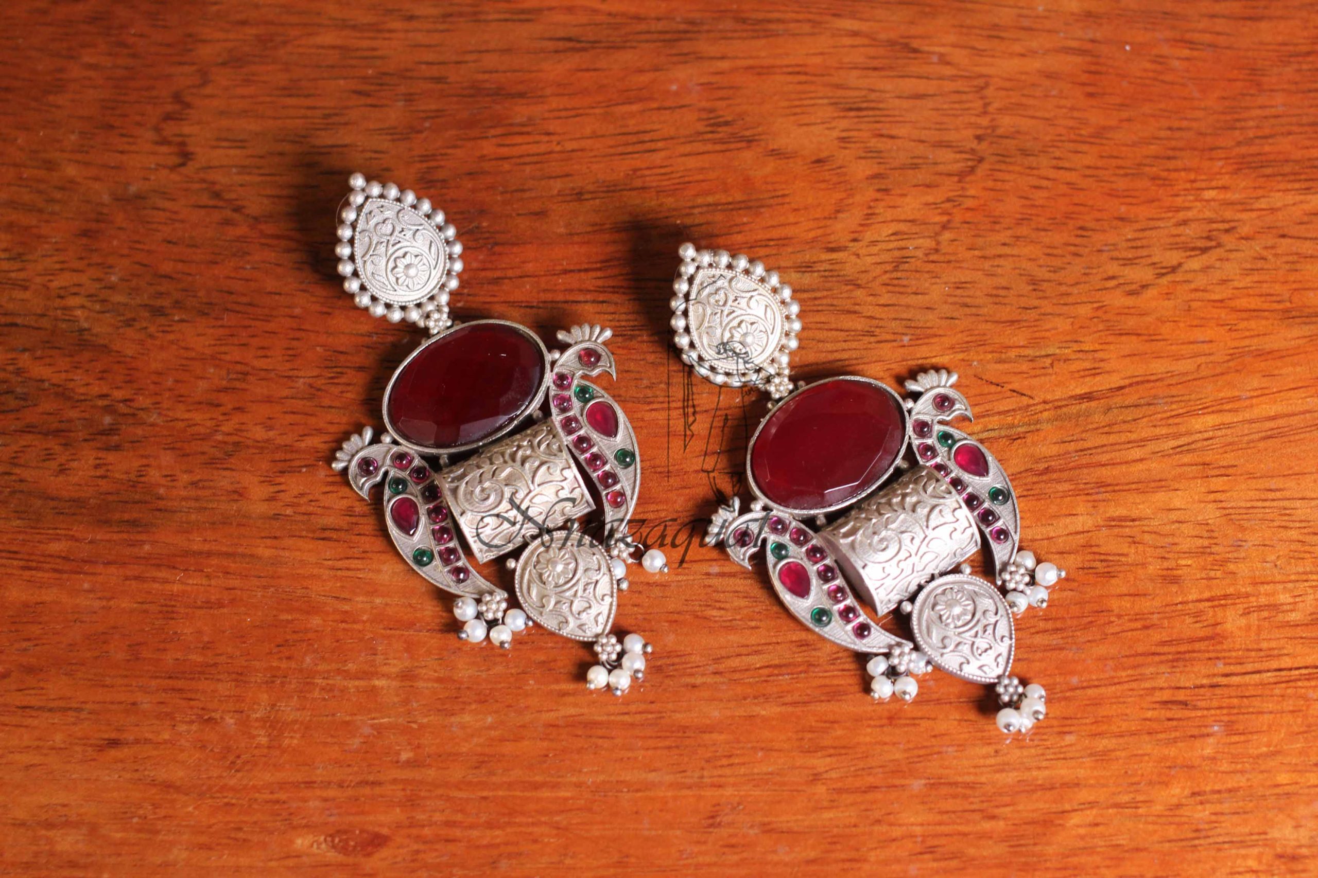Silver lookalike Earring SLA 128M