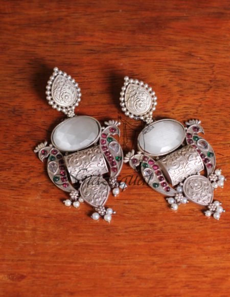 Silver lookalike Earring SLA 128W