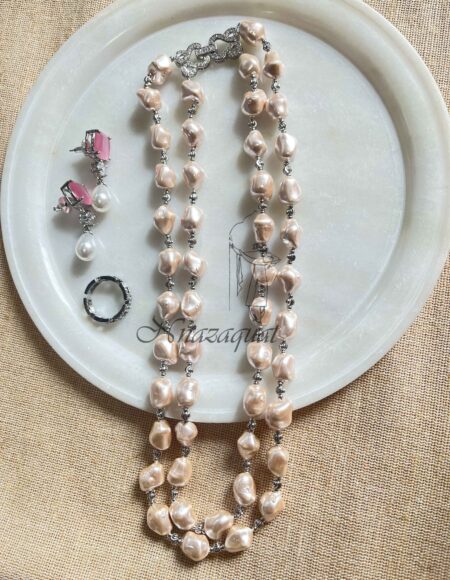 Pearl necklace set combo 09