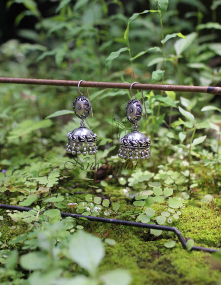 Pure silver handcrafted Jhumka  SS 2007