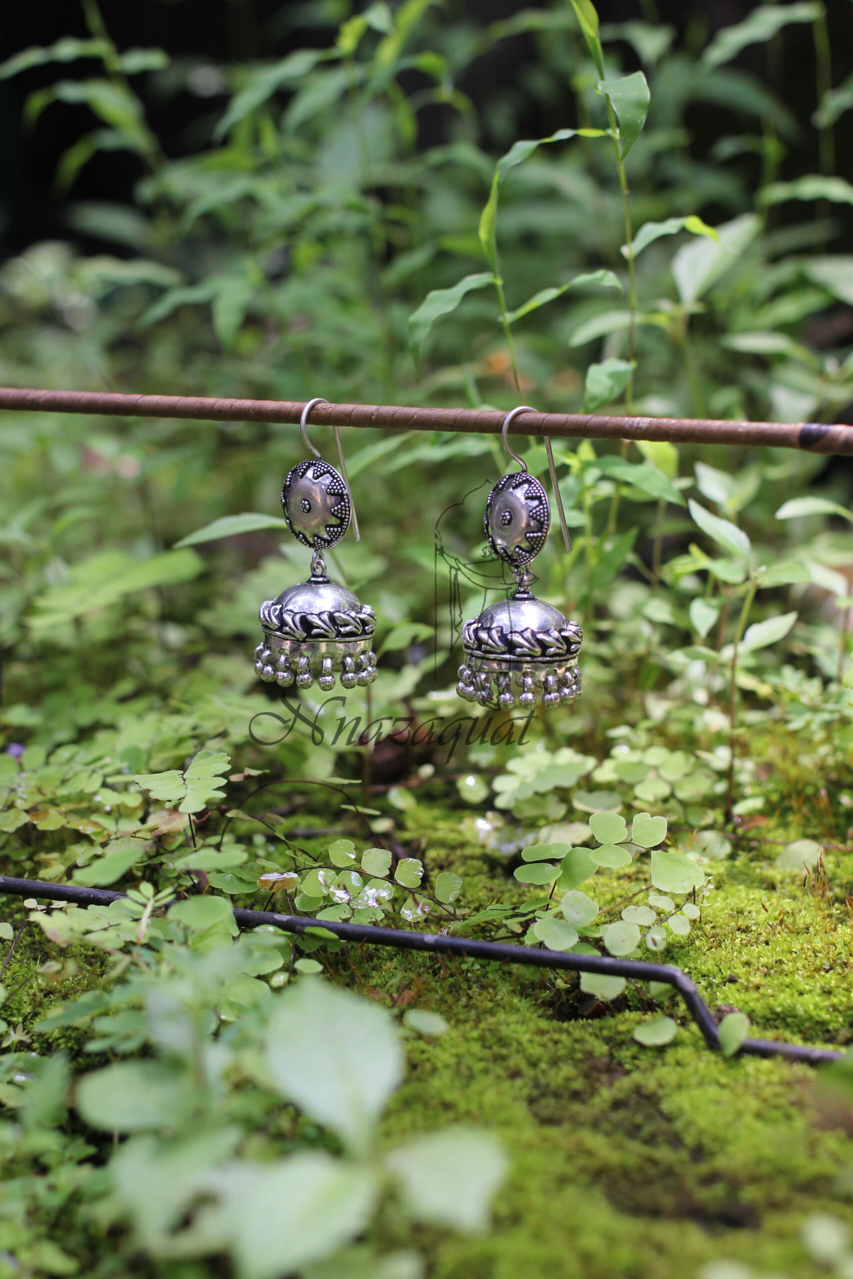 Pure silver handcrafted Jhumka  SS 2007