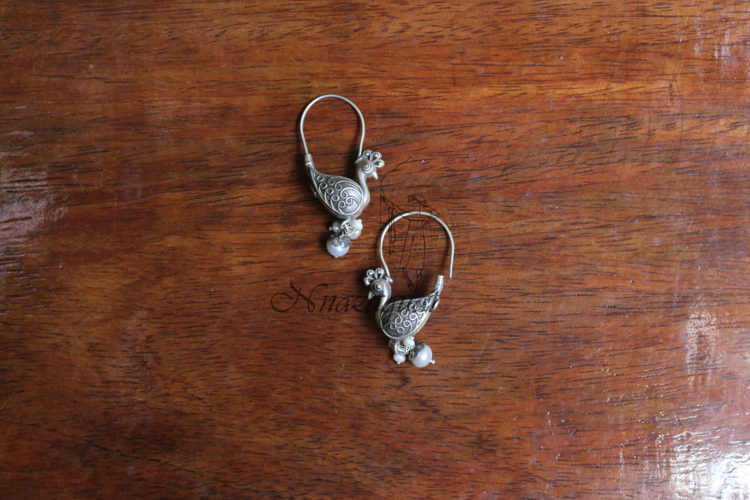 Pure silver handcrafted Earring SS 2042