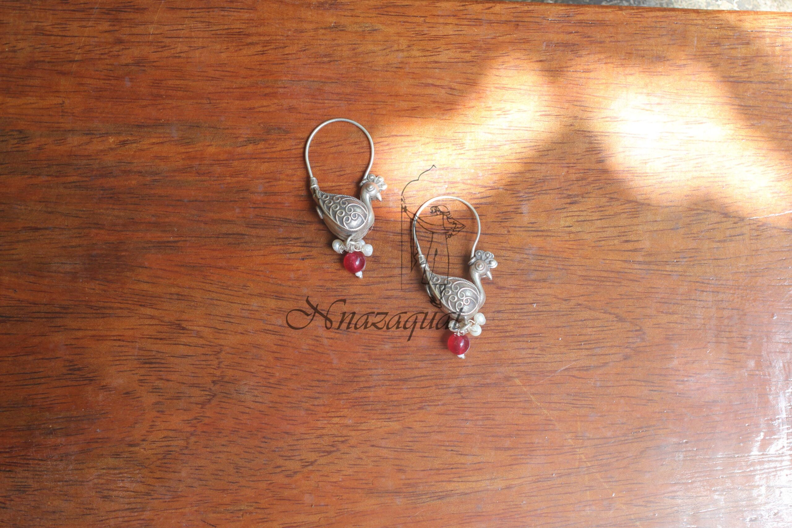 Pure silver handcrafted Earring SS 2042M