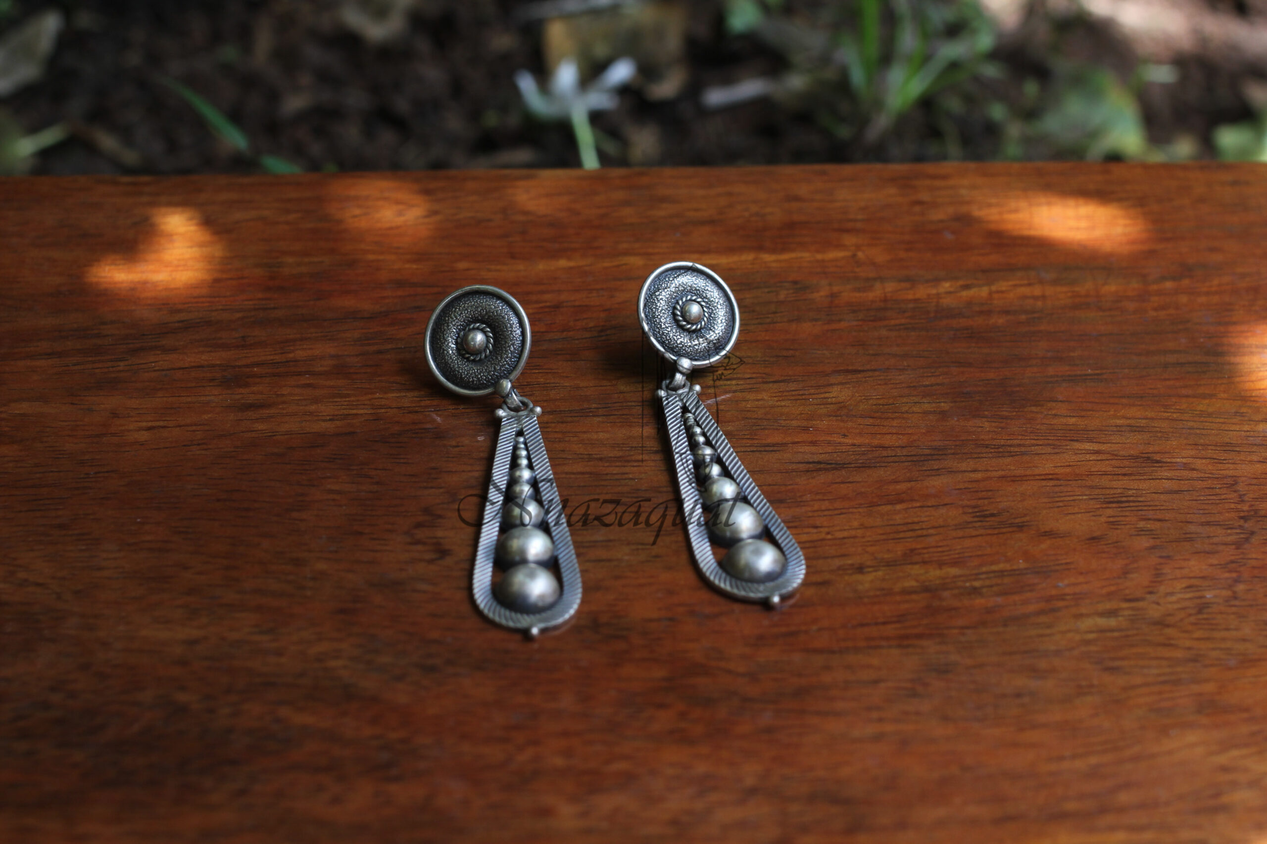 Pure silver handcrafted Earring SS 2043