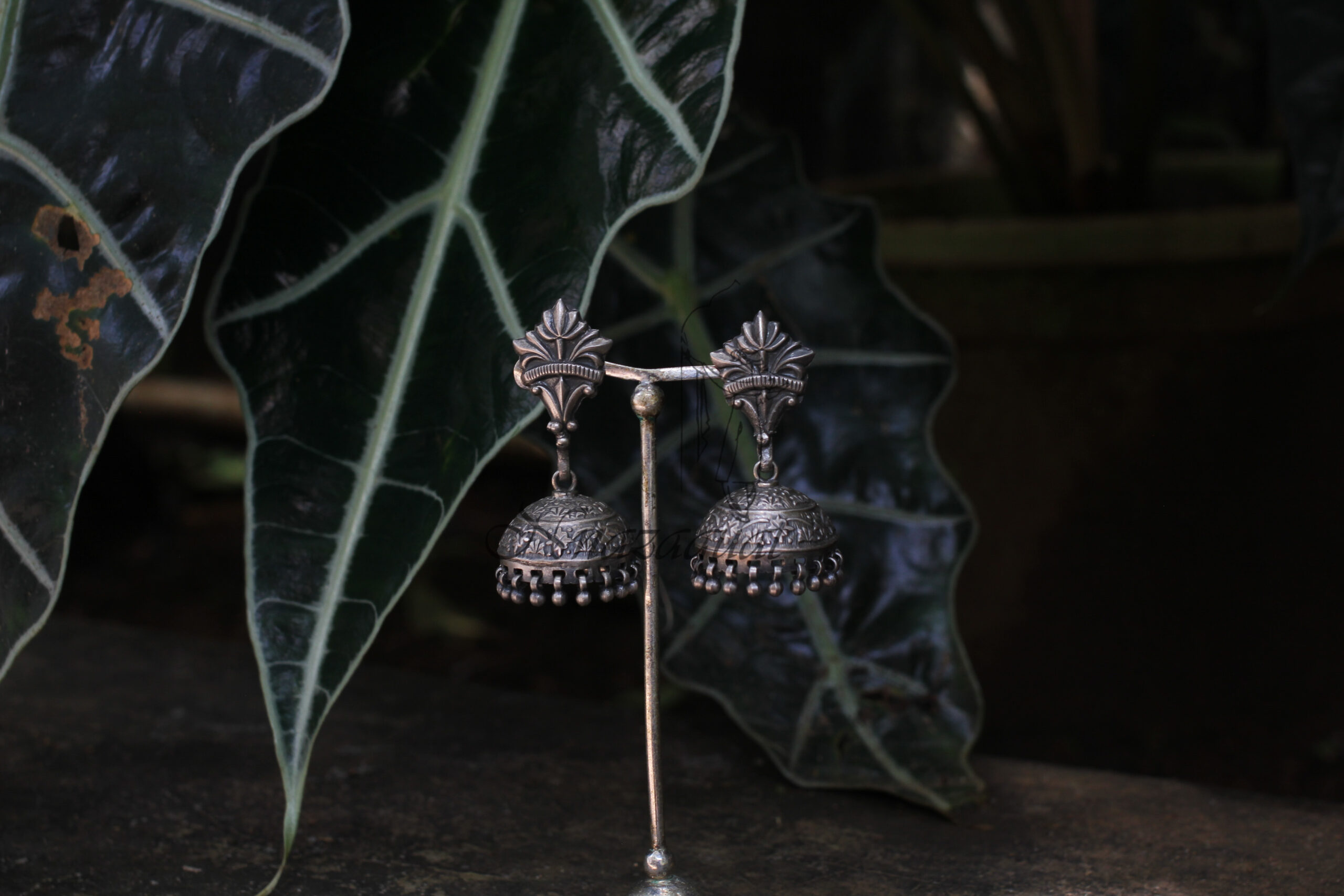 Pure silver handcrafted Earring SS 2044